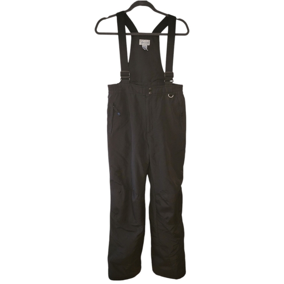 Slalom Black Kids Ski Snow Pants Size XL - Picture 1 of 3